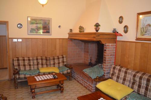 Posezení v ubytování Albergo Padellino