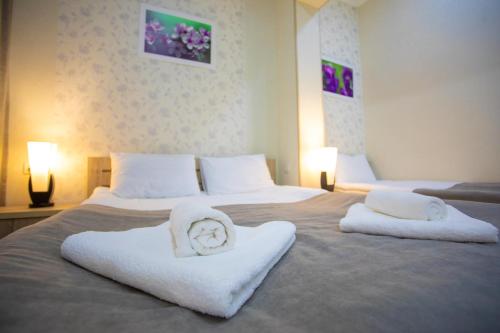 Cama o camas de una habitación en Peradia