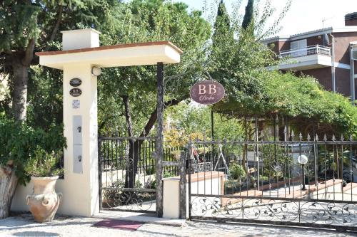 Zahrada ubytování B&B Berlen