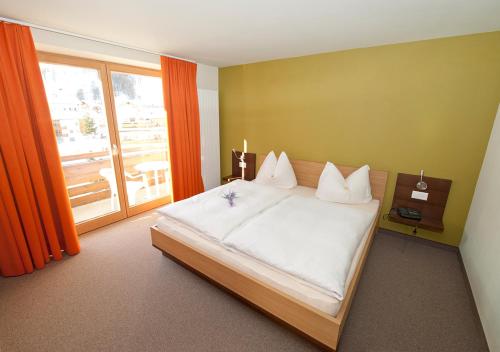 Cama o camas de una habitación en Apartment Bergsonne