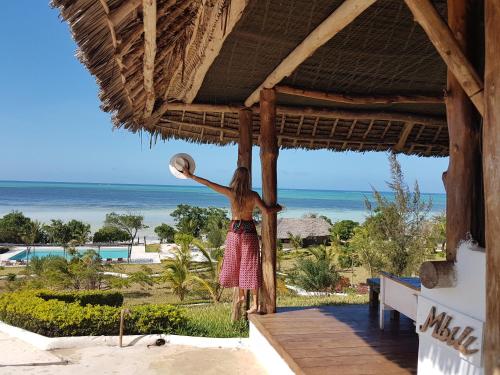 Landskap semula jadi dekat dengan resort