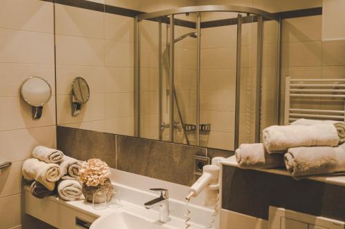Kúpeľňa v ubytovaní Appartement Sport Girbl