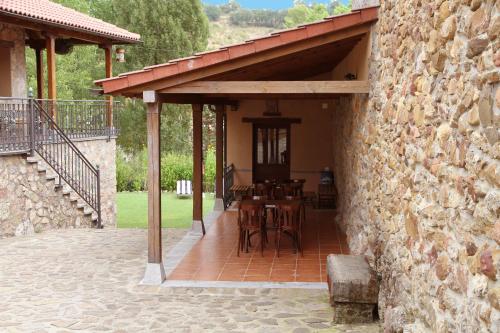 Balkón nebo terasa v ubytování Hotel Rural Valle del Tuejar
