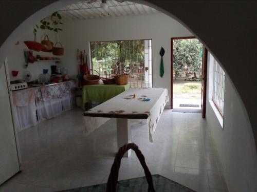 A kitchen or kitchenette at Finca la Miradita