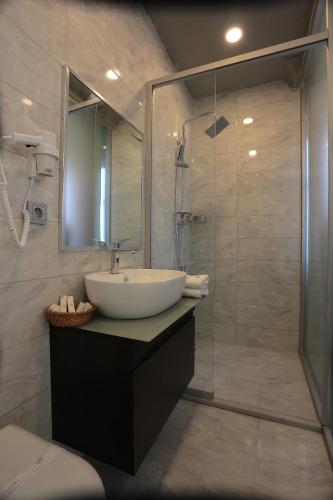 Koupelna v ubytování Ferman Pera Hotel