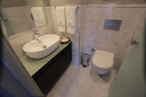 Koupelna v ubytování Ferman Pera Hotel