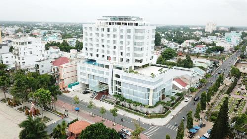 A bird's-eye view of Khách sạn Sài Gòn Vĩnh Long