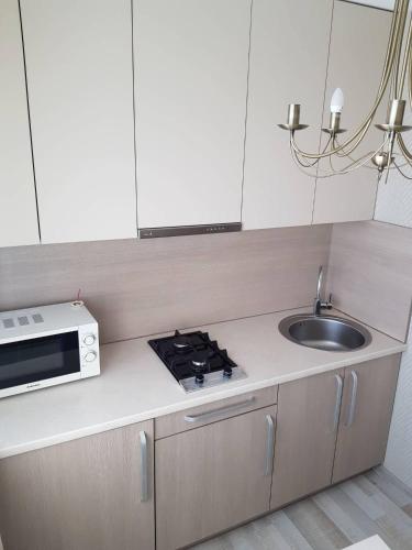 Cuina o zona de cuina de Apartamentai Centras