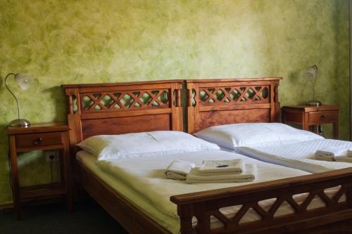 Ein Bett oder Betten in einem Zimmer der Unterkunft Terra