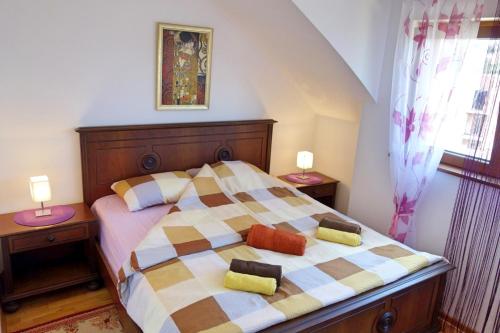 Postel nebo postele na pokoji v ubytování Stella Apartments
