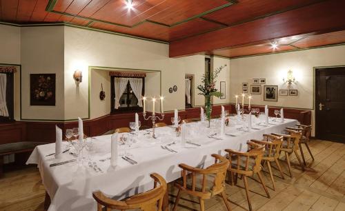 Restoran atau tempat lain untuk makan di Hotel Gersfelder Hof