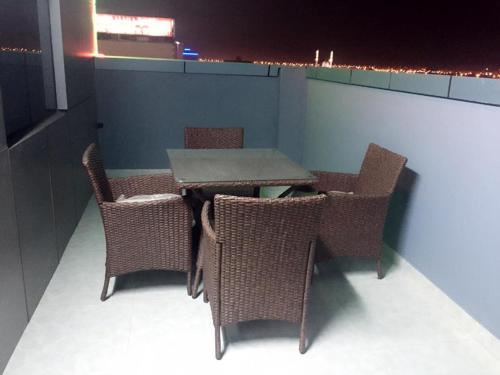 Posezení v ubytování Alsafa Hotel