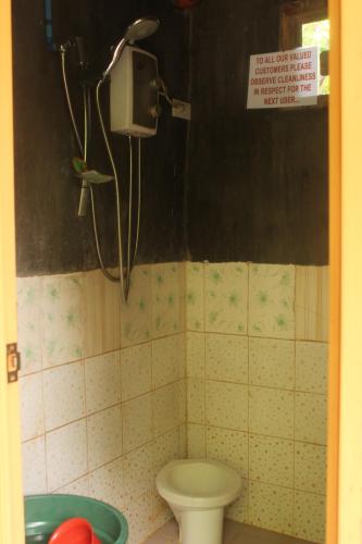 Een badkamer bij Batad Transient House