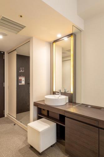 Koupelna v ubytování Hotel Keihan Tokyo Yotsuya