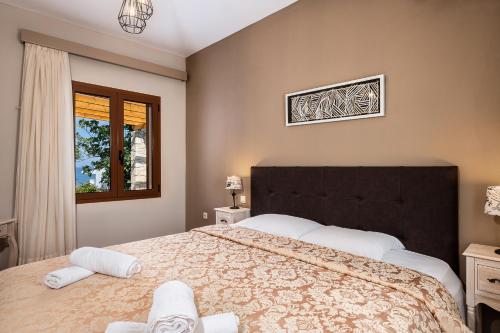 Posteľ alebo postele v izbe v ubytovaní Lila hill house