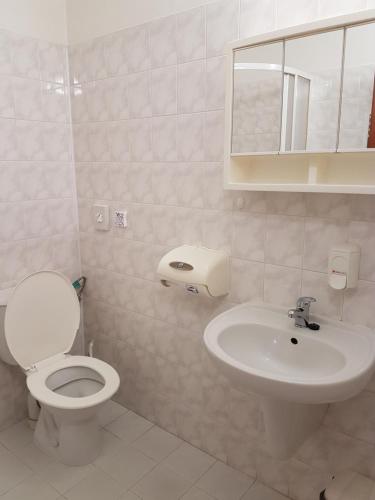 Koupelna v ubytování Zámecký Penzion