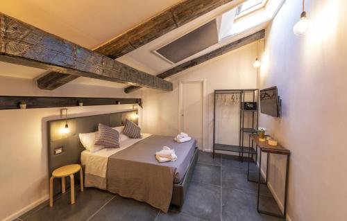 Krevet ili kreveti na sprat u jedinici u okviru objekta Be Italian Flat Duomo 319