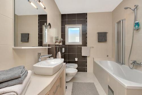 Koupelna v ubytování Villa hideaway Makarska