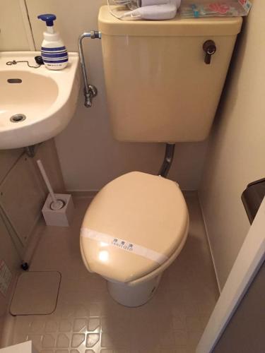 Salle de bains dans l'établissement 京都パティオフィッツ Patiofits 403 #TT2
