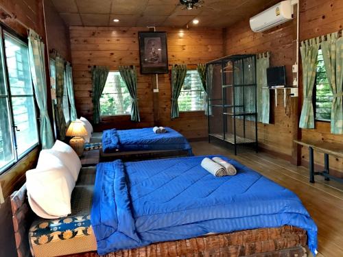 Katil atau katil-katil dalam bilik di Dreamhome Chiangdao