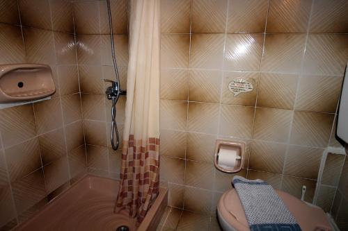 Koupelna v ubytování House Dimitri Agios Georgios Pagoi Corfu