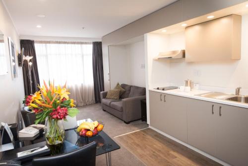 Seating area sa Quest on Johnston Serviced Apartments