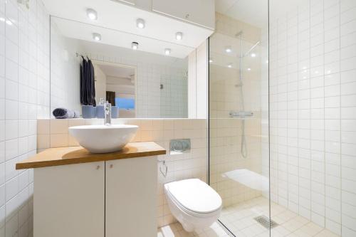 Ванная комната в Nordic Host - Prinsens Gate 10 city center - High-end