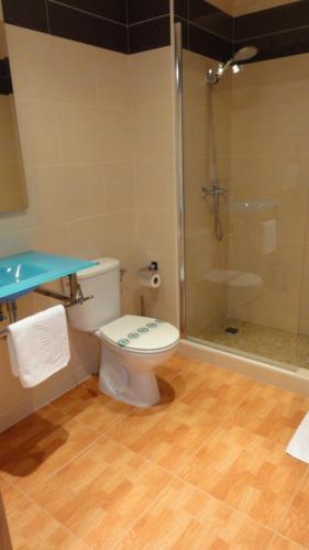 Ένα μπάνιο στο Aparthotel Can Gallart