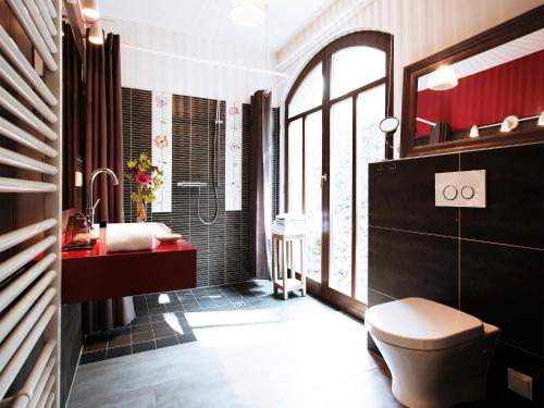 Koupelna v ubytování Fährhaus Meißen B&B