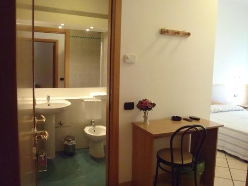Un baño de Albergo Pizzeria Sole
