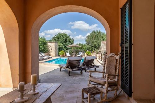 The swimming pool at or close to Finca Son Moix