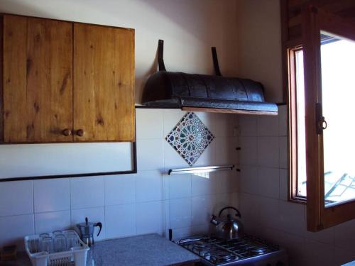 Küche/Küchenzeile in der Unterkunft casa vegana