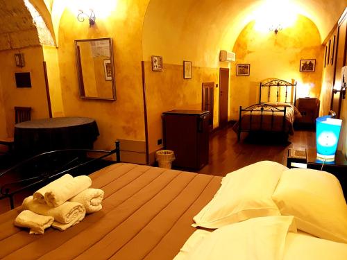Кровать или кровати в номере Nel Centro Storico