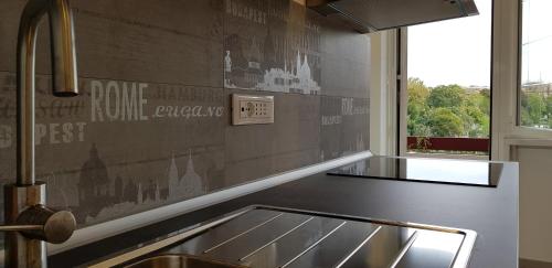 Dapur atau dapur kecil di In Rome Trastevere Rooms