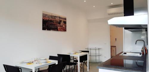 Dapur atau dapur kecil di In Rome Trastevere Rooms
