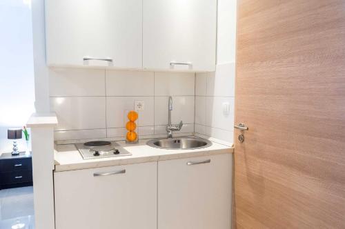 Kuhinja oz. manjša kuhinja v nastanitvi Split Allure Apartments