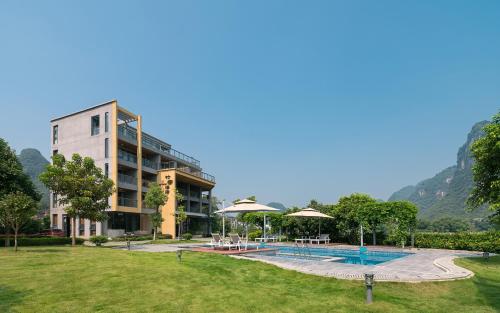 Bassenget på eller i nærheten av Yangshuo Zen Garden Resort