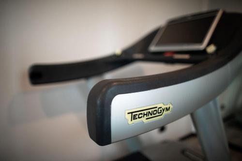 a close up of a iron with a knife on it at Hotel Locanda Al Piave ***S in San Donà di Piave
