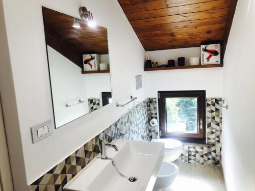 Ванна кімната в B&B Lanziani