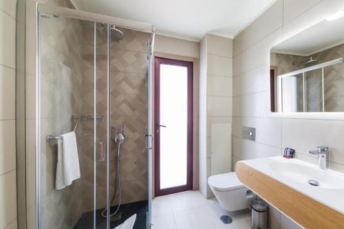 Koupelna v ubytování Hotel Castillete