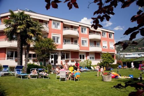 Zahrada ubytování Residence Toblini