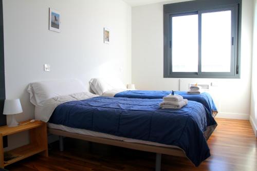 Ένα ή περισσότερα κρεβάτια σε δωμάτιο στο Casa Oretani