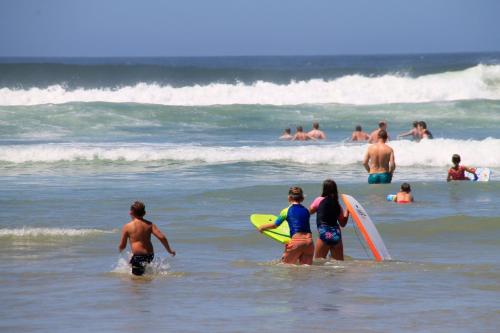 Clientes alojados en Morgan Bay Hotel