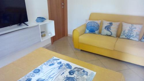 Χώρος καθιστικού στο Appartamento Relax in centro