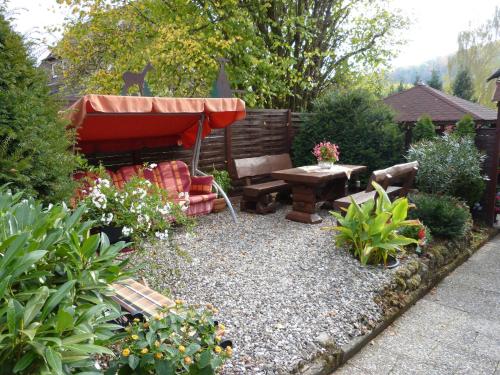 Zahrada ubytování Ferienhaus Cramer