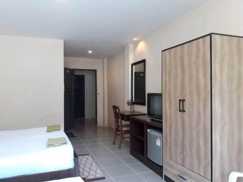 TV a/nebo společenská místnost v ubytování Number 1 Guesthouse