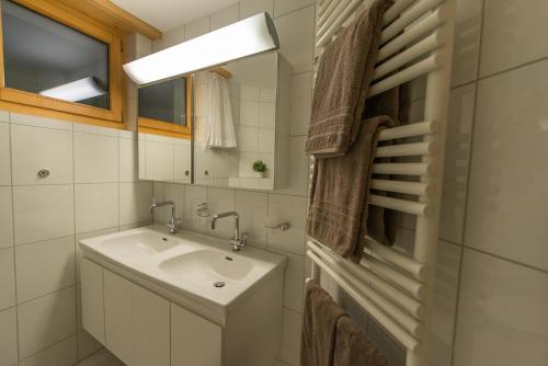Koupelna v ubytování Haus Belvédère