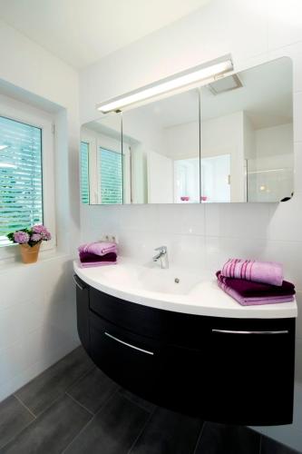 Koupelna v ubytování Ferienhaus Rutar