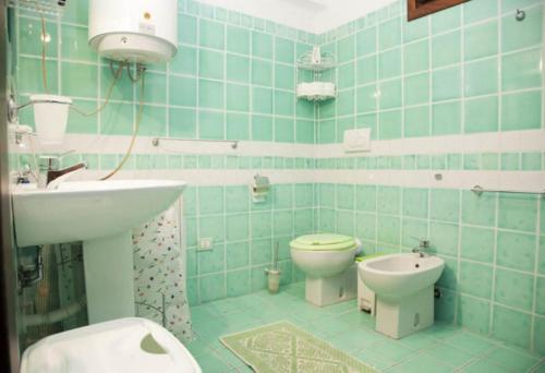 Een badkamer bij Il Gelsomino