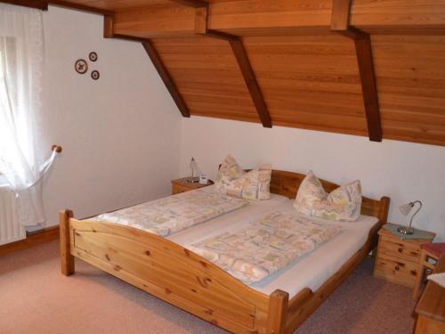 Llit o llits en una habitació de Spreewald-Domizil
